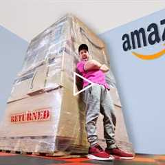 Unboxing Massive MYSTERY Amazon Returns Pallet!!