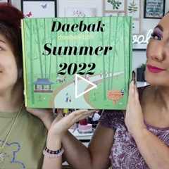 Korean Beauty Unboxing | Daebak Summer 2022  Unboxings With My Mini Me
