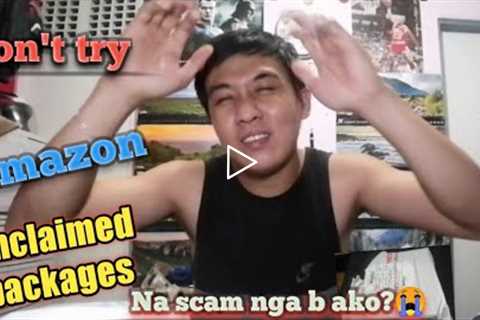 AMAZON unclaimed packages, Unboxing 1,599 pesos mystery box / na scam ata ako