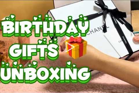 Unboxing Birthday Gift