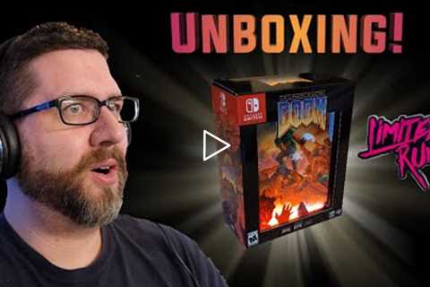 Unboxing the Doom Classic Collection Collectors Edition with Shadowbox! (Limited Run Games)