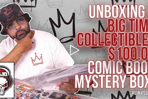 UNBOXING A BIG TIME COLLECTIBLES $100 COMIC BOOK MYSTERY BOX! THE VALUE ON THIS BOX IS INSANE!
