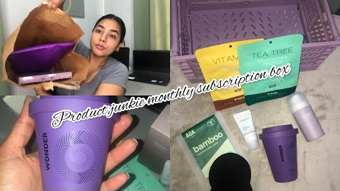 PR UNBOXING KOREAN SKINCARE|| PRODUCT JUNKIE MONTHLY SUBSCRIPTION BOXES|| TRINIDAD YOUTUBER