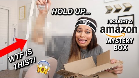 WTF IS THIS?! i bought a amazon mystery box..(I WANT A REFUND)