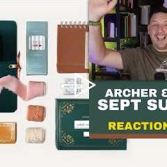 Reacting to the Archer and Olive September Subscription Box Unboxing Video !! SPOILERS !!