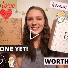 Unboxing 2 Subscription Boxes - Beauteque Monthly & Earthlove!