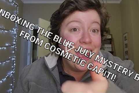 UNBOXING THE BLUE JULY MYSTERY BOX FROM COSMETIC CAPITAL!!
