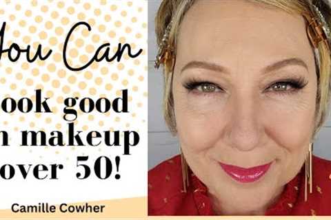 Over 50 Full Face Makeup - Check IN!                                      @MarciaWilliamsembellish