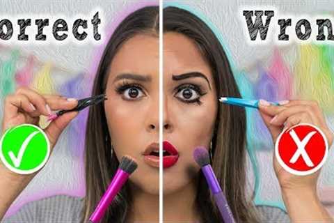 How to Apply Makeup PERFECTLY! 20 Makeup Hacks & Gadgets for Beginners!