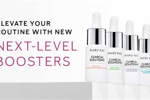 NEW! Mary Kay Clinical Solutions Boosters | Advanced Skin Care Breakthrough