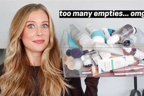 Beauty Empties 2023! Haircare, Skincare, Bodycare & Makeup Products I''ve Used Up