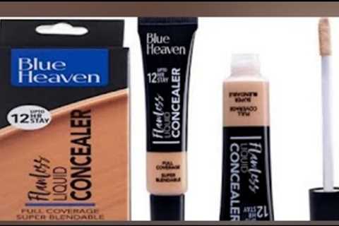 blue heaven flawless liquid concealer | khan | skincare and haircare