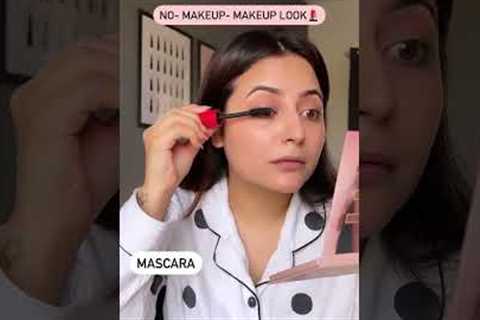 No-Makeup- Makeup look😂 #shorts #youtubeshorts #makeup