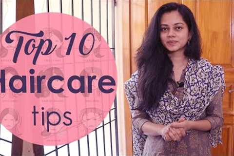 Top 10 Haircare Tips | Anithasampath Vlogs