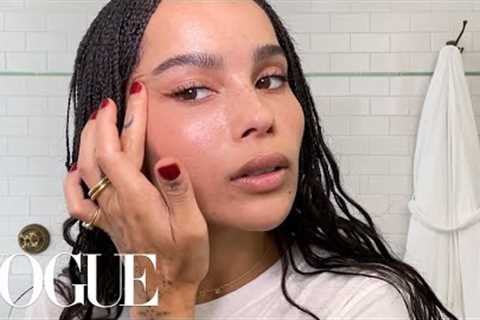 Zoë Kravitz''s Guide to Summertime Skin Care and Makeup | Beauty Secrets | Vogue