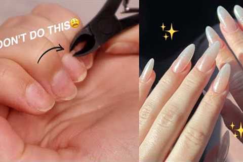 cuticle care/nail care for beginners
