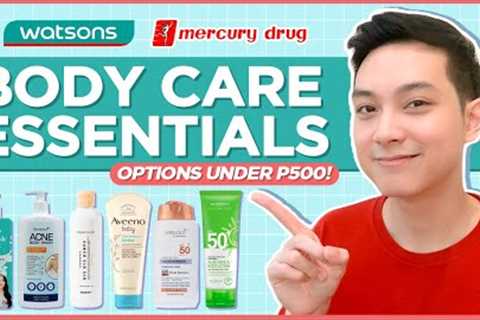 Best BODY CARE Products for P500 BUDGET! Affordable Options from WATSONS & MERCURY! | Jan Angelo