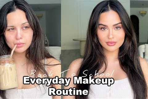Everyday Makeup Routine Techniques For Back To School/Work | Christen Dominique