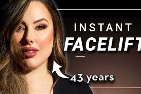 I gave myself a facelift using JUST MAKEUP 💋 *Industry expert tips*