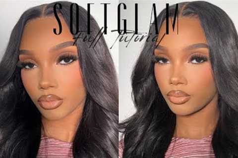 FULL Soft Glam Makeup Tutorial! Beginner Friendly, Detailed, Products, & Tips! xoxo