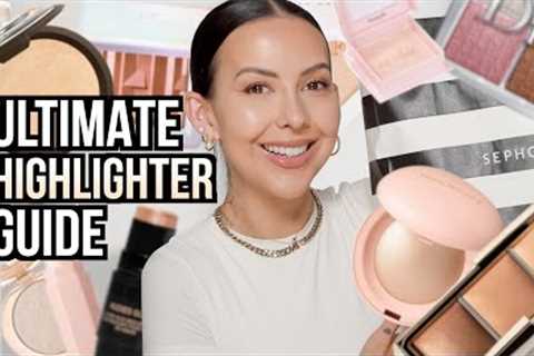 I Bought EVERY Highlighter in Sephora & TESTED Them Back to Back