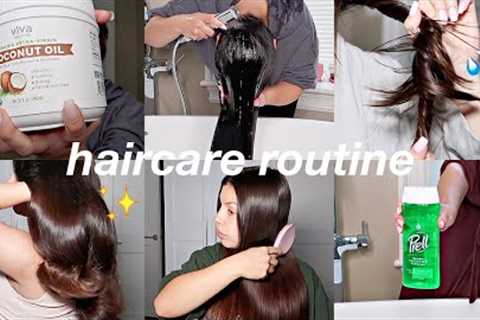 WEEKLY HAIRCARE ROUTINE FOR LONG AND HEALTHY HAIR part 4