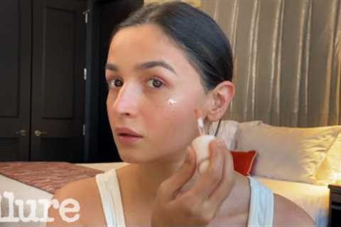 Alia Bhatt''s 10-Minute No Foundation Makeup Routine | Allure