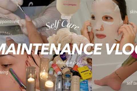 SELF CARE ROUTINE & BEAUTY MAINTENANCE: how to be confident, nails, body care, skincare, self..