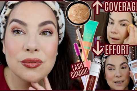 CASUAL SLAY Makeup Routine... Full Coverage, Easy Steps
