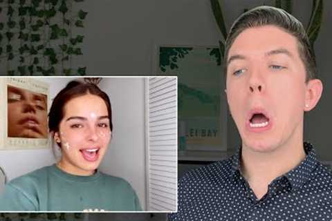 Specialist Reacts to Addison Rae''s Skin Care Routine