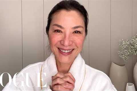 Michelle Yeoh''s Guide to Face Tapping, and a 10-Step Makeup Look | Beauty Secrets | Vogue