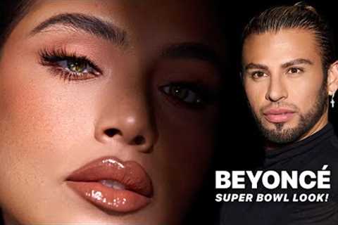 Step-by-Step: Beyoncé''s Super Bowl 2024 Makeup Tutorial!