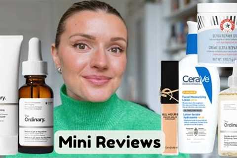 Beauty and skincare products mini reviews | Cristina Maria