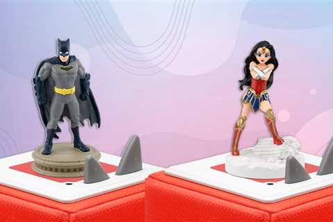 Live Out Your Superhero Dreams with Batman and Wonder Woman Tonies
