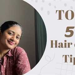 Top 5 Haircare tips | hair growth tips| hair care routine | Aiswarya Gopi P