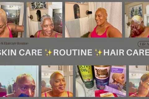 Life After 50 | My Cold Water & Noxzema Skin Care Routine & Hair Care Routine Cut &..