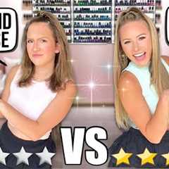 WE WENT TO A 1 STAR NAIL SALON VS 5 STAR NAIL SALON ⭐️😱😳