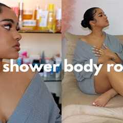 After Shower Body Care Routine! lotions, oils, hair perfume, etc..