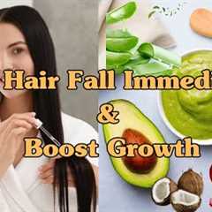 Stop Hair Loss Naturally: 20 Tips & Tricks Home Remedies You Need to Know! Boost Your Hair..